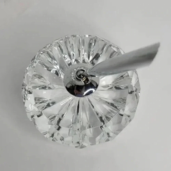 Waterford Crystal Pen Holder Paperweight - Picture 5 of 12